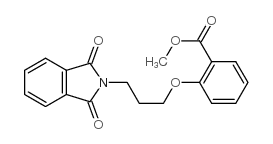 2-[3-(1,3-DIOXO-1,3-DIHYDRO-ISOINDOL-2-YL)-PROPOXY]-BENZOIC ACID METHYL ESTER structure