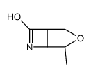 3-Oxa-6-azatricyclo[3.2.0.02,4]heptan-7-one,4-methyl-(9CI)结构式