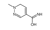 4-Pyridazinecarboxamide,1,6-dihydro-1-methyl-(9CI) Structure