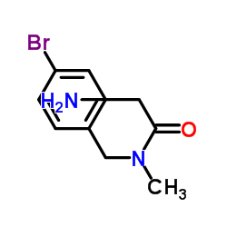 N-(4-Bromobenzyl)-N-methylglycinamide Structure