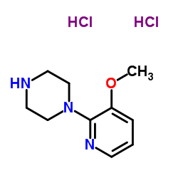 1-(3-Methoxy-pyridin-2-yl)piperazine dihydrochloride结构式