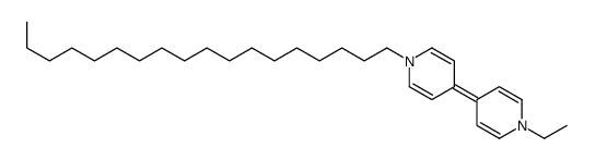 1-ethyl-4-(1-octadecylpyridin-4-ylidene)pyridine Structure