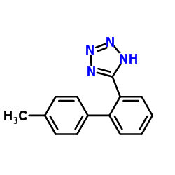 5-[2-(4'-Methylbiphenyl)]tetrazole structure