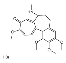 (7S)-6,7-Dihydro-1,2,3,10-tetramethoxy-7-(Methylamino)benzo[a]heptalen-9(5H)-one Hydrobromide结构式