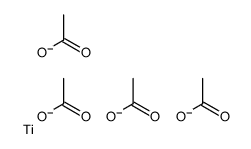 titanium(4+) acetate structure