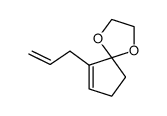 2-allylcyclopent-2-enone ethylene ketal结构式