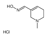 (NE)-N-[(1-methyl-3,6-dihydro-2H-pyridin-5-yl)methylidene]hydroxylamine,hydrochloride Structure