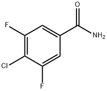4-Chloro-3,5-difluorobenzamide Structure