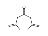 3,6-Dimethylen-cycloheptanon结构式