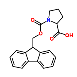 FMOC-Pro-OH Structure