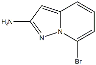 7-溴吡唑并[1,5-A]吡啶-2-胺结构式