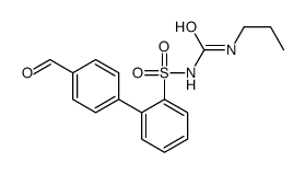 1-[2-(4-formylphenyl)phenyl]sulfonyl-3-propylurea Structure