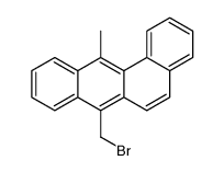 Benz(a)anthracene, 7-bromomethyl-12-methyl.结构式