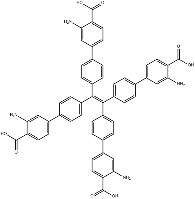 4',4'',4'',4'',4''-(乙烯-1,1,2,2-四基)四(3-氨基-[1,1'-联苯]-4-羧酸)图片