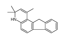 1,3,3-trimethyl-4,11-dihydroindeno[2,1-f]quinoline Structure