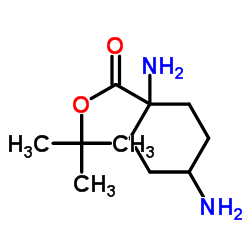 N-Boc-1,4-环己二胺结构式