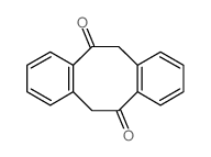 5,11-dihydrodibenzo[2,1-b:2',1'-f][8]annulene-6,12-dione Structure