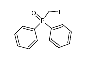 lithiated methyldiphenylphosphine oxide结构式