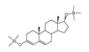 3,17β-Bis(trimethylsiloxy)androsta-3,5-diene structure