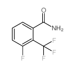 3-Fluoro-2-(trifluoromethyl)benzamide Structure