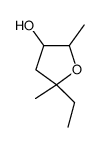 5-ethyl-2,5-dimethyloxolan-3-ol结构式