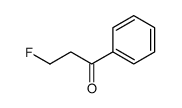 3-fluoro-1-phenylpropan-1-one结构式