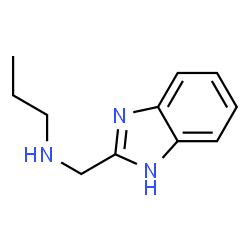 1H-Benzimidazole-2-methanamine,N-propyl-(9CI) structure