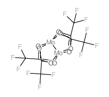 Dimolybdenum tetrakis(trifluoroacetate)结构式