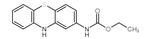 吩噻嗪基-2-氨基甲酸乙酯结构式