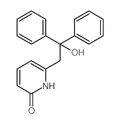 6-(2-hydroxy-2,2-diphenyl-ethyl)-1H-pyridin-2-one structure