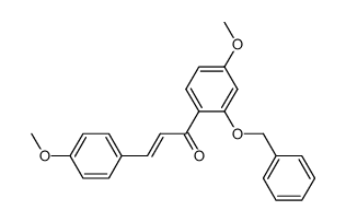 2'-benzyloxy-4,4'-dimethoxychalcone结构式