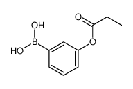 3-丙酸氧基苯硼酸结构式