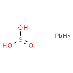 Sulfurous acid, lead salt, basic Structure