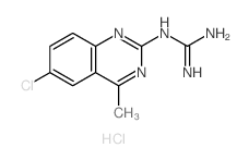 (1E)-1-(6-chloro-4-methyl-6H-quinazolin-2-ylidene)guanidine picture