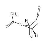 8-ACETYL-8-AZA-BICYCLO[3.2.1]OCTAN-3-ONE结构式