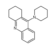 1,2,3,4-Tetrahydro-9-(1-piperidinyl)acridine structure