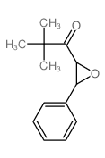 1-Propanone,2,2-dimethyl-1-(3-phenyl-2-oxiranyl)- Structure