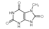 7,9-dihydro-7-methyl-1H-purine-2,6,8(3H)-trione picture