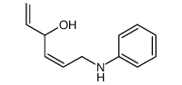 6-anilinohexa-1,4-dien-3-ol结构式