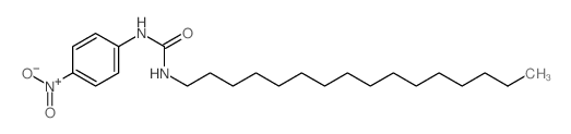 1-hexadecyl-3-(4-nitrophenyl)urea结构式