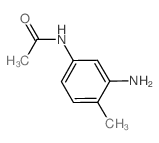 N-(3-Amino-4-methylphenyl)acetamide Structure