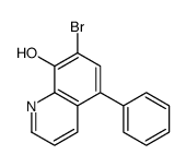 7-bromo-5-phenylquinolin-8-ol结构式