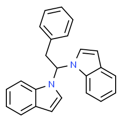 phenyl ethylidene bisindole结构式