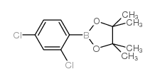 2,4-Dichlorophenylboronic acid, pinacol ester Structure