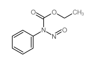 ethyl N-nitroso-N-phenyl-carbamate structure