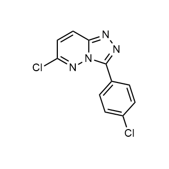 6-Chloro-3-(4-chlorophenyl)-[1,2,4]triazolo[4,3-b]pyridazine structure