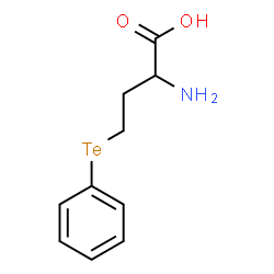 alpha-amino-gamma-(phenyltelluro)butyric acid结构式