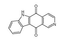 5H-Pyrido[4,3-b]carbazole-5,11(6H)-dione Structure