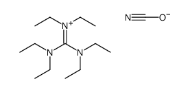 bis(diethylamino)methylidene-diethylazanium,cyanate结构式