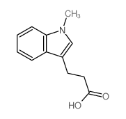 3-(1-甲基-1H-吲哚-3-基)丙酸图片